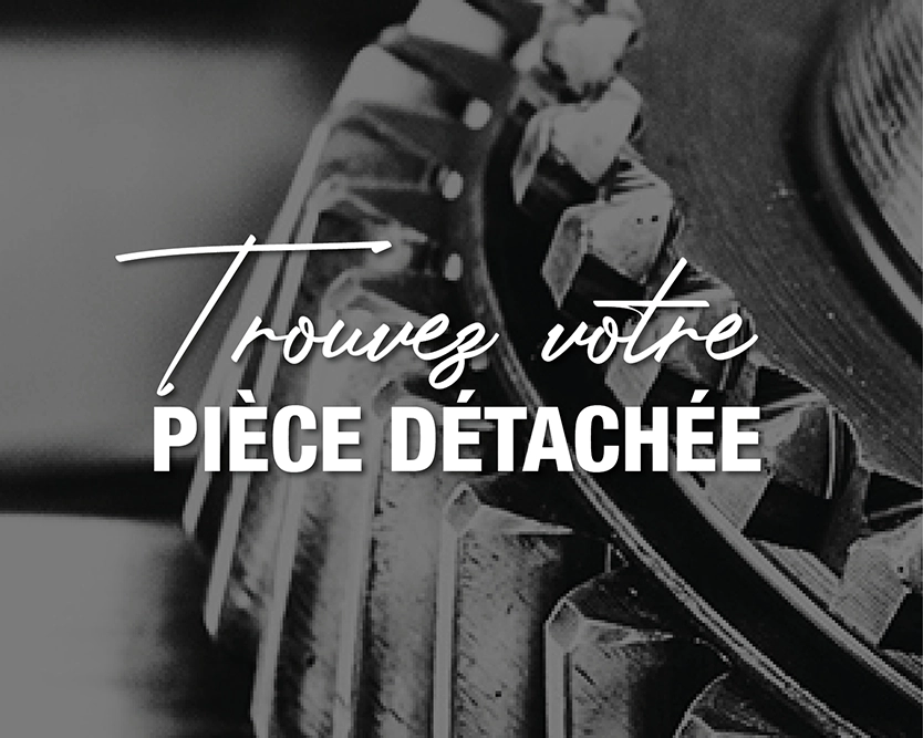 Retrouvez nos pièces détachées